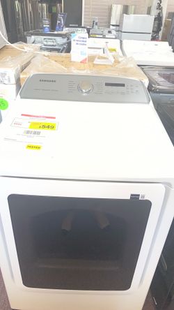 samsung 7.4-cu ft Vented Electric Dryer with Steam Cycle-1 year warranty