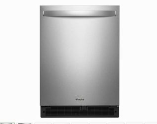 Brand New Whirlpool Stainless Steel Undercounter Refrigerator