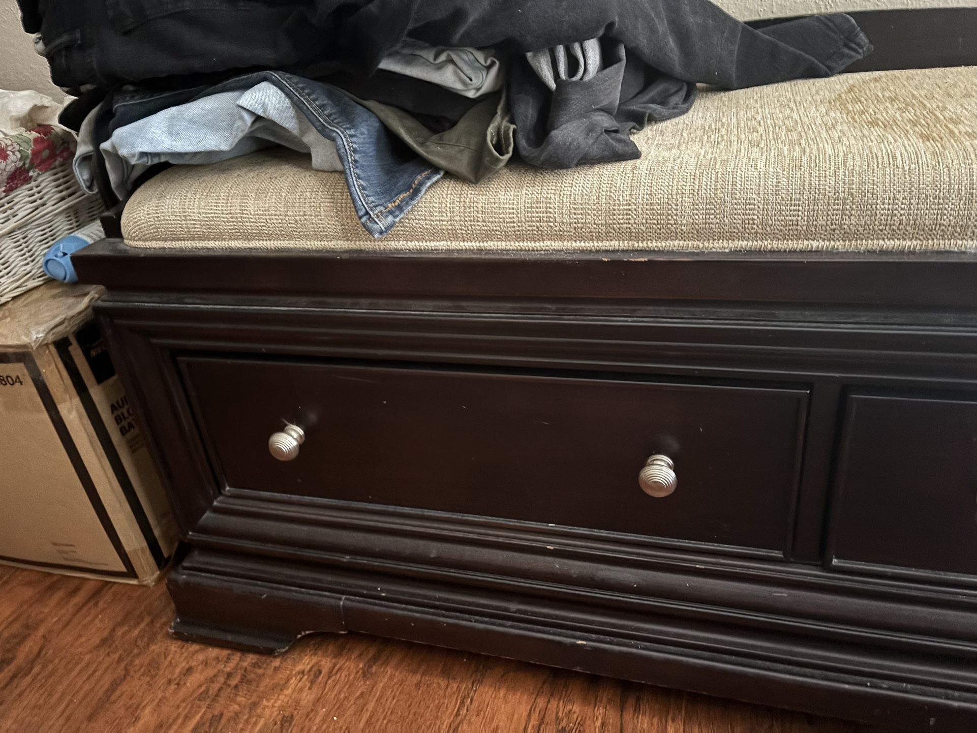 Bed Set With Back Frame