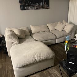 Sofa With Ottoman