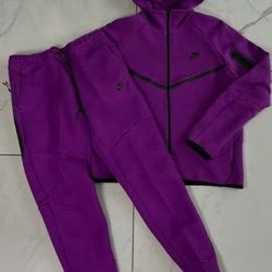 Purple Nike Tech