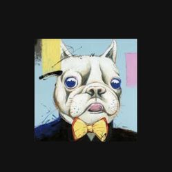 Magari Painting BULL DOG 