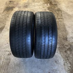 (2) 255/45-19 Continental Pro contact, Made For Tesla, Great Shape, (1) Patch/plug, $225., Or B.O. 