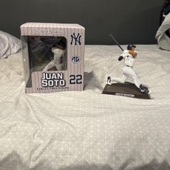 2 Soto Limited Edition Figurines From Yankee Stadium 