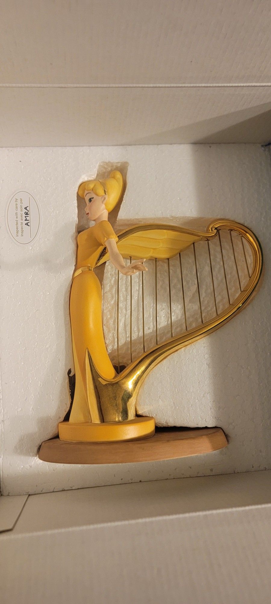 Walt Disney " BEAUTIFUL DIVERSION " Singing Harp Mickey And The Beanstalk