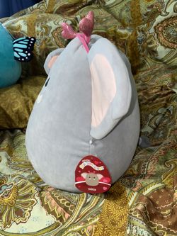 Squishmallows - 14” Heart Headband “Mila” the Elephant - $12