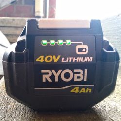 Ryobi 40v 4ah Lithium Battery 