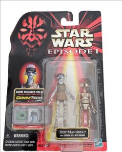 Star Wars Episode I Ody Mandrell with Otoga 222 Pit Droid Figure