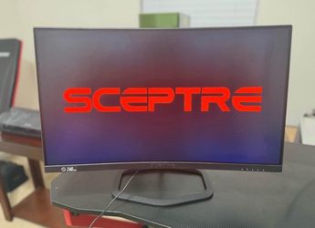 Scepter 25” curved gaming monitor
