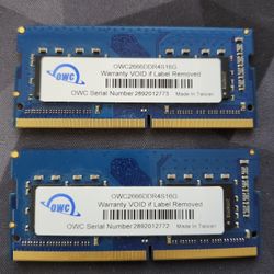 Owc 32gb (16×2)DDR4 Ram For Laptop 