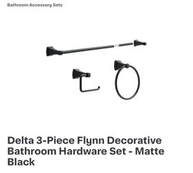 3 Piece Bathroom Rack Set