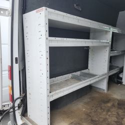 Weatherguard Cargo Van Bins Shelves Rack Tools Parts Storage