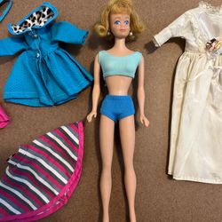 Midge 1963 Vintage Barbie Doll with Original Clothes