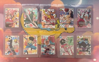 ROUND1 One Piece Promo Complete Set