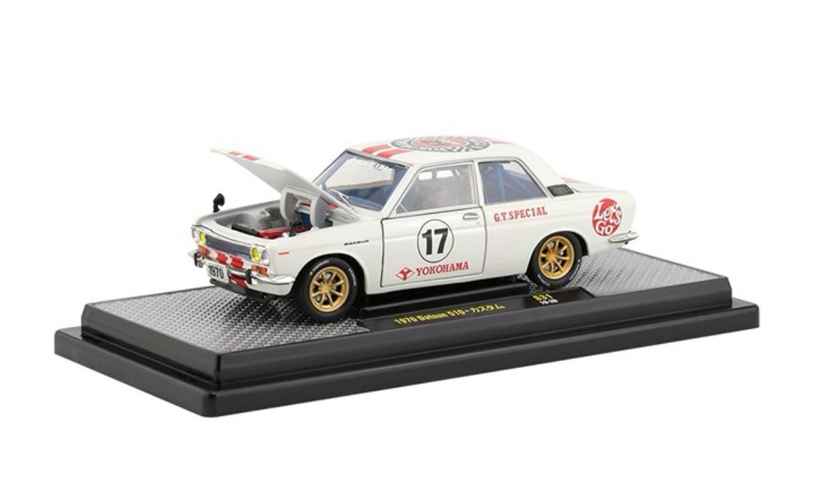 M2 Machines Yokohama G.T. Special 1970 Datsun 510 Japan Series S31 -1:24-