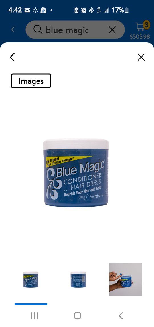 Blue Magic Hair Grease 