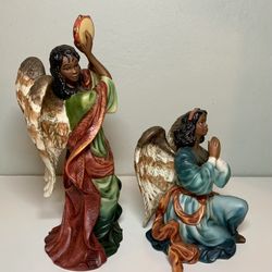 Vintage Grandeur Noel Porcelain Angel Set