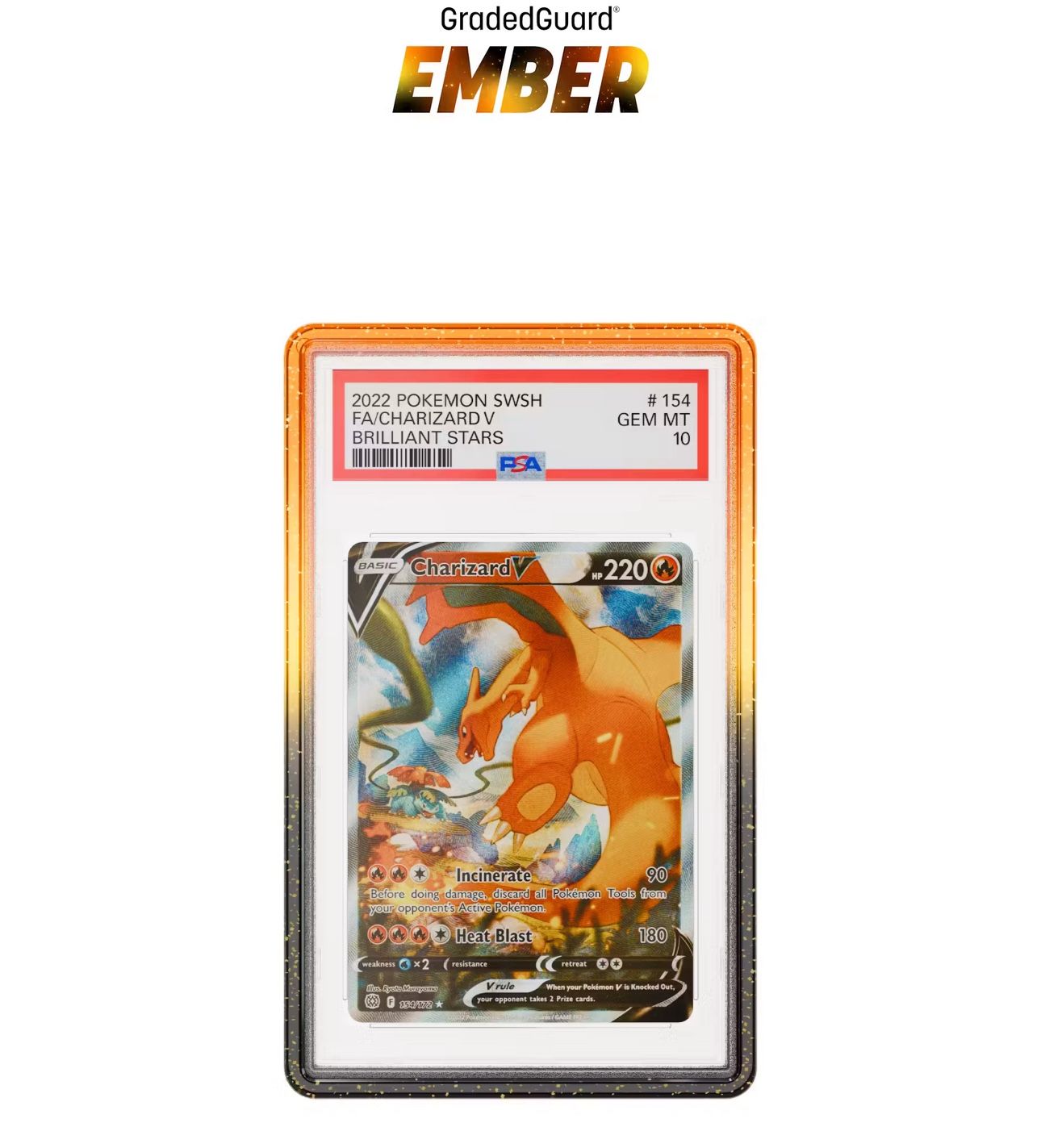 Gradedguard PSA Ember limited edition