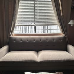 Mid Century Beige Couch