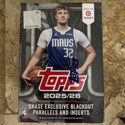 2025 Topps NBA Basketball Black Friday Blaster Box