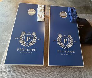 Cornhole boards and bags