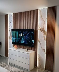 Modern Designer TV Wall — $2,499 Installed | Miami