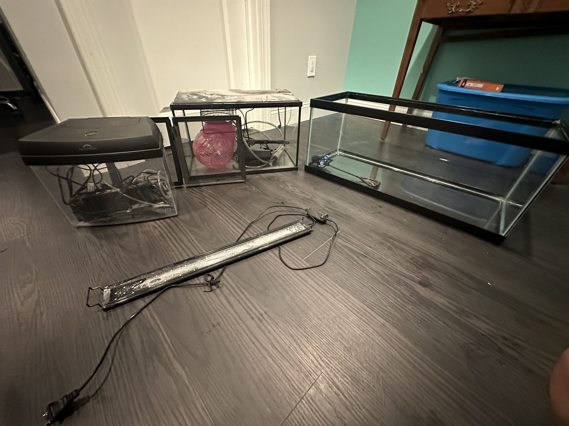 Aquarium Tanks And Misc Supplies