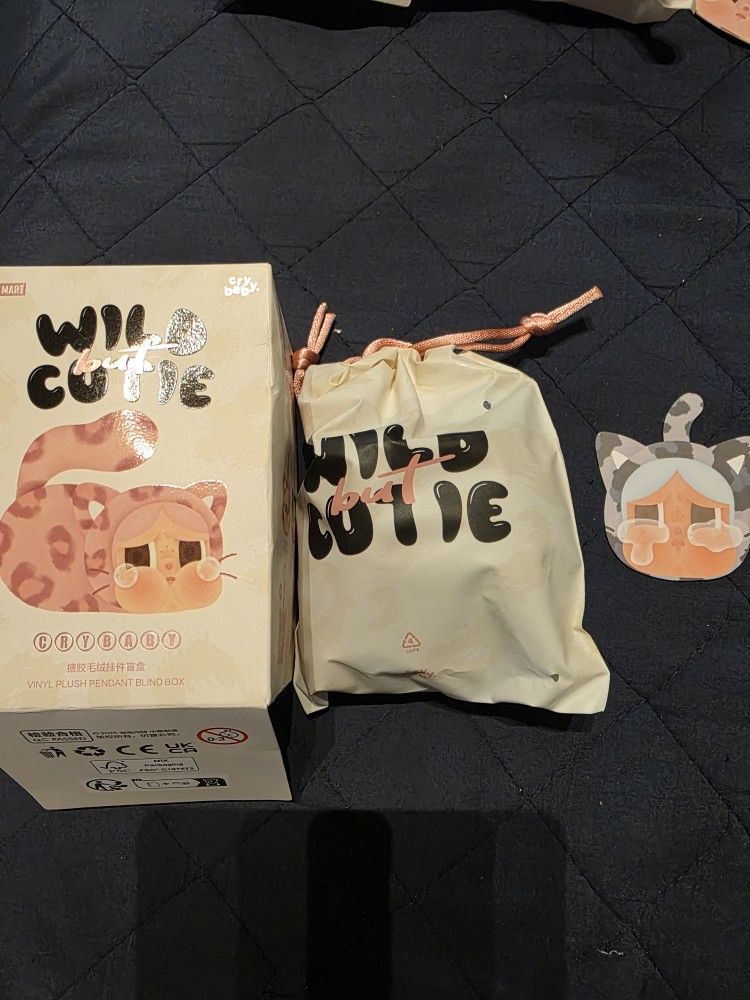 New CRYBABY WILD BUT CUTIE DENIM CUTIE
