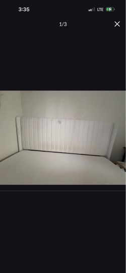 Bed& mattress $50