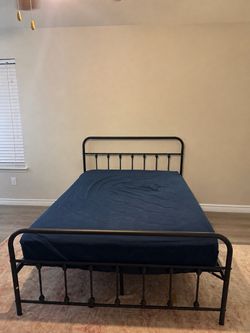 Full Size Bed Frame (mattress not included)