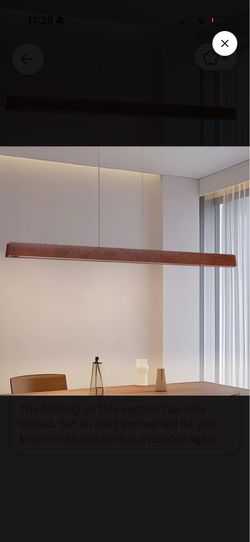Wood bar light fixture