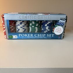 Poker Chip Set - New