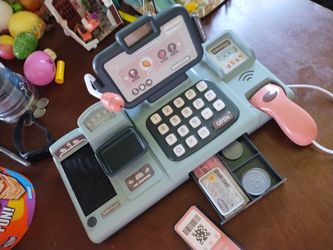 Kids toy little cash register