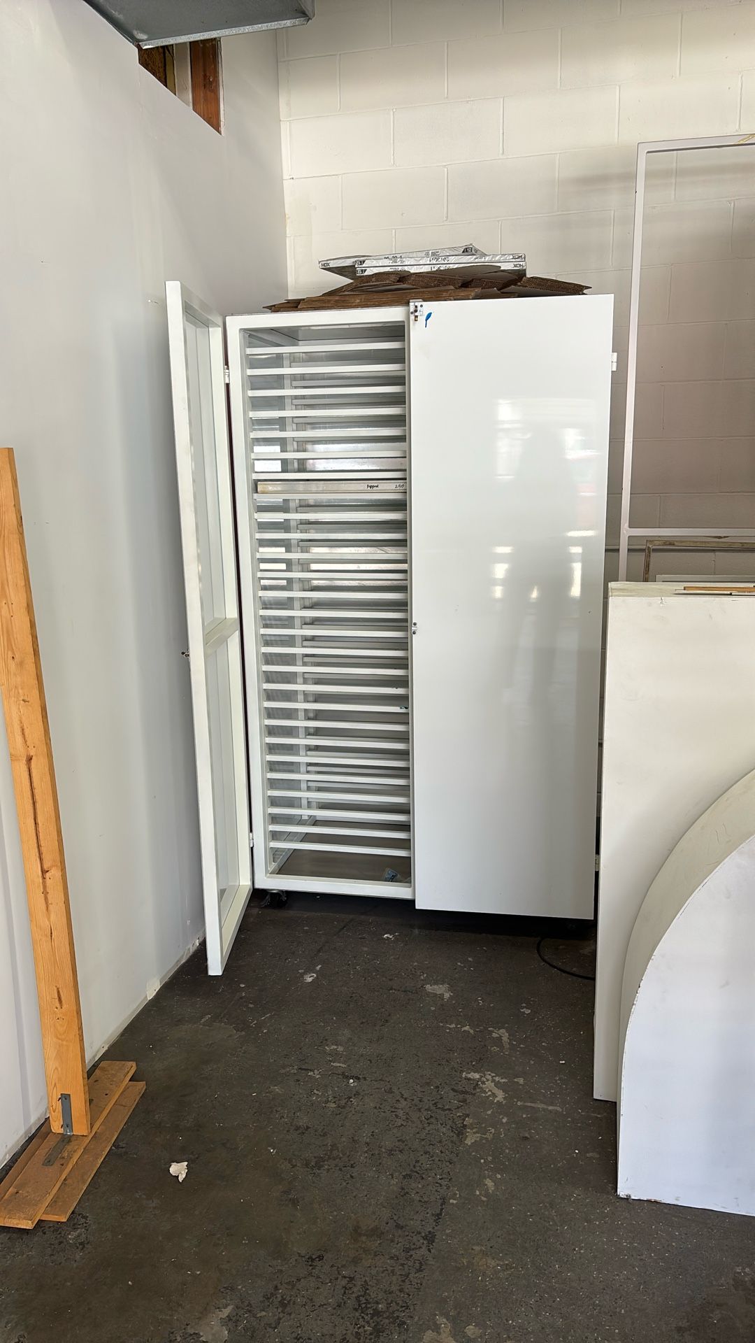 Screen Printing Screen Storage Rack Cabinet Custom