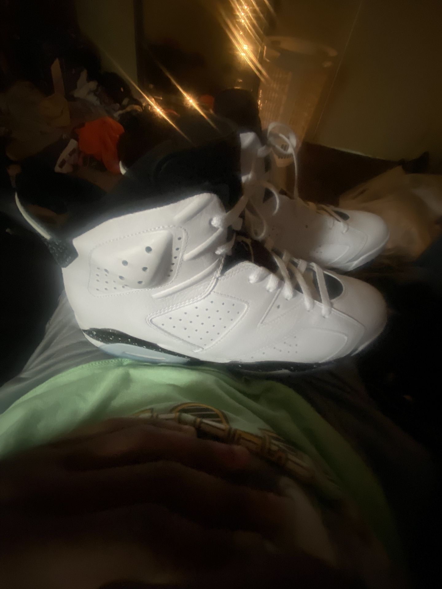 Jordan 6 White And Blue