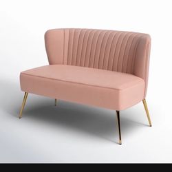 Pink couch 