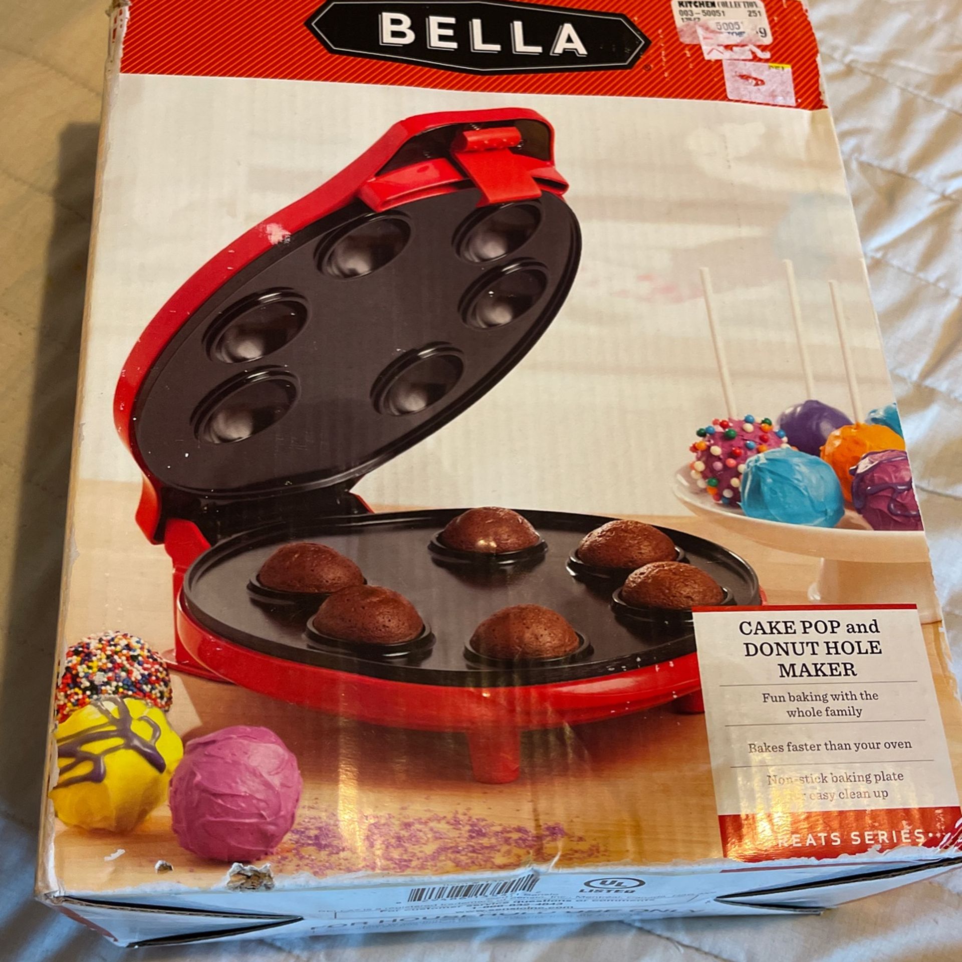 Bella Cake Pop And Donut Hole Maker