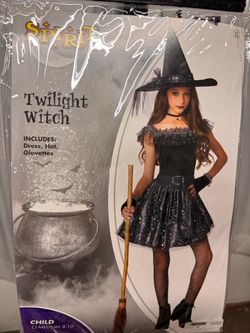 Child cute witch costume