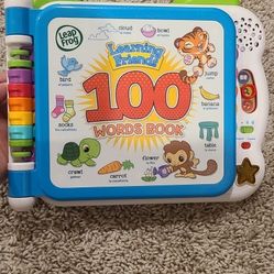 LeapFrog Learning Friends 100 Words Book.