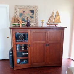 Beautiful Mission Style Armoire