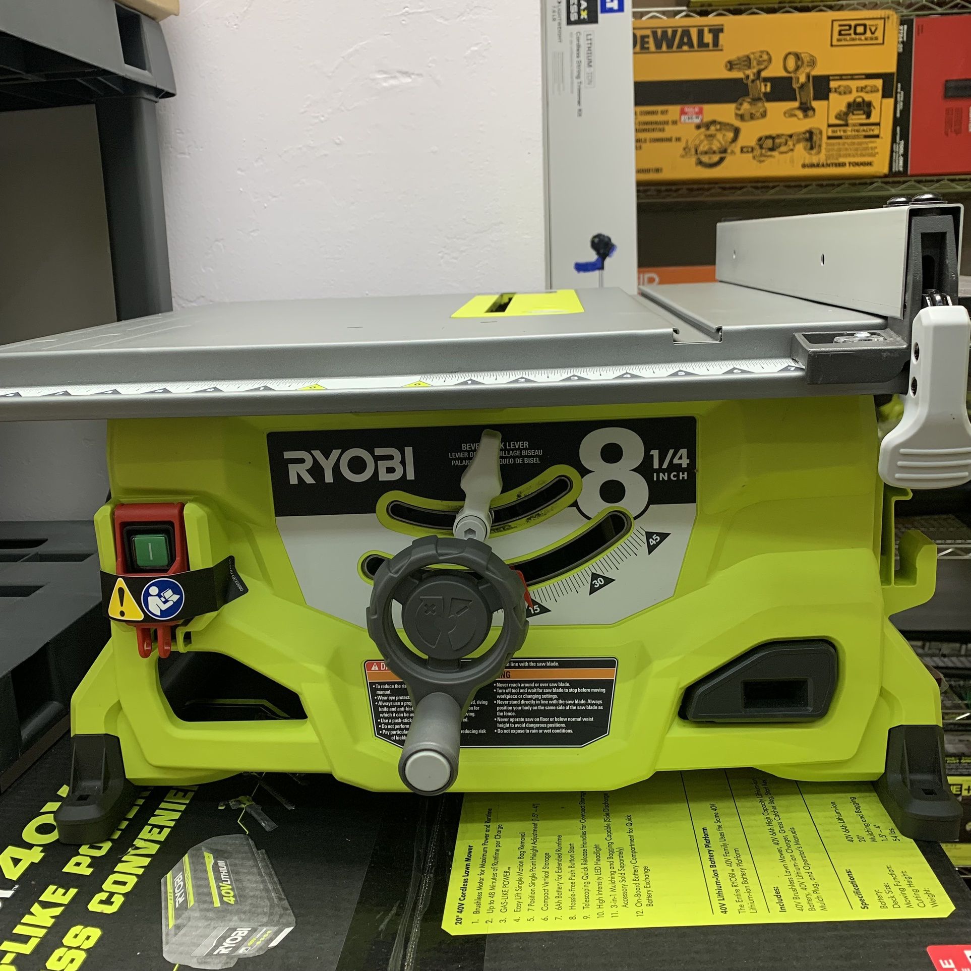 RYOBI RTS08 13 Amp 8-1/4 in. Table Saw (Factory Reconditioned to New) for  Sale in Nampa, ID OfferUp