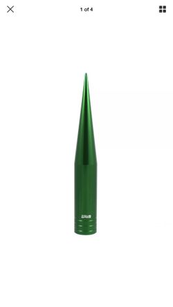 Green TrueSpike Stubby Short Antenna 6" For 07 19 GMC Chevy Silverado Sierra HD