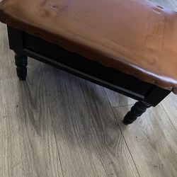 Footstool With Storage