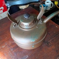 Antique Copper Kettle 