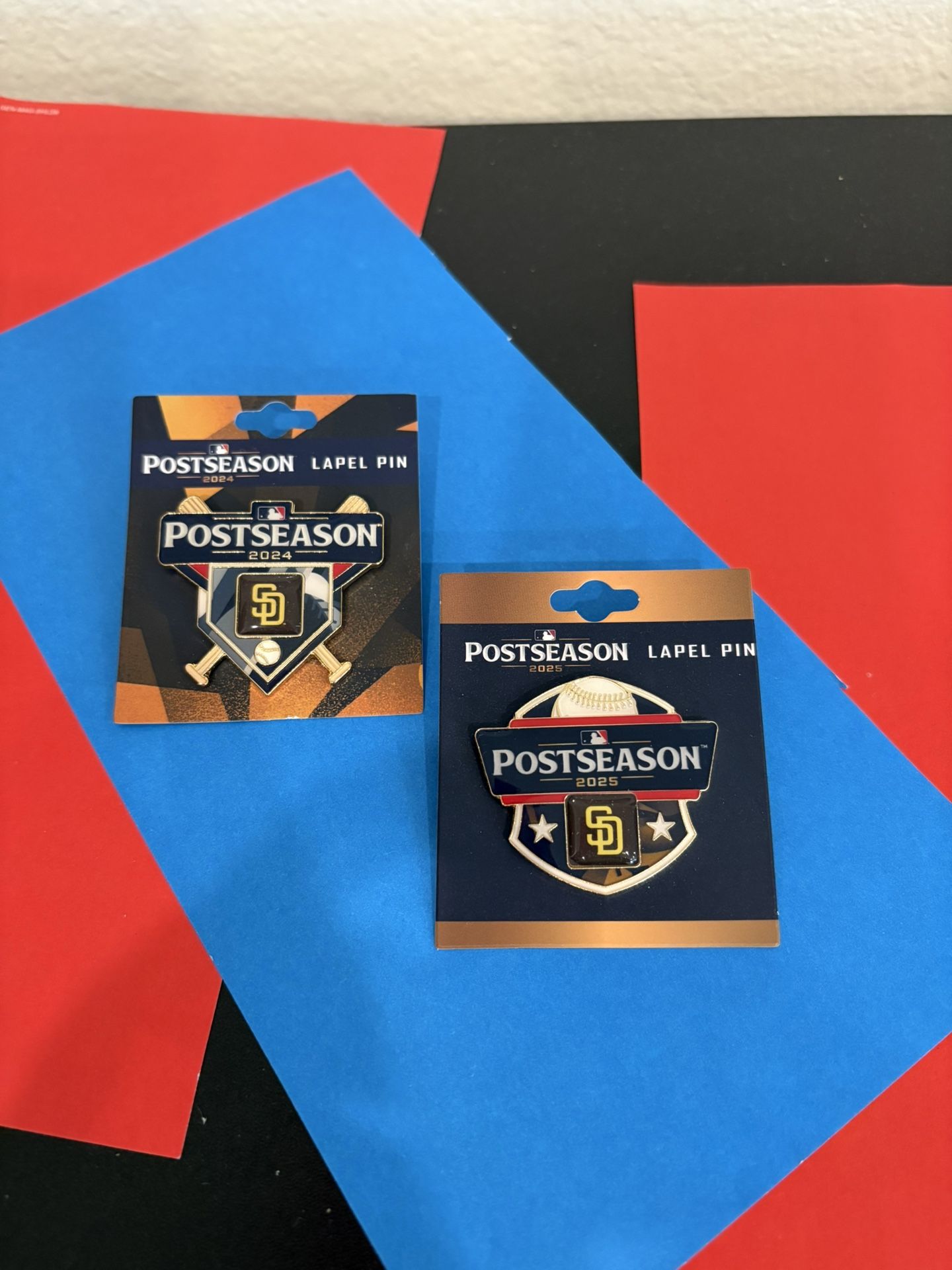 Padres Collector Pins- Postseason