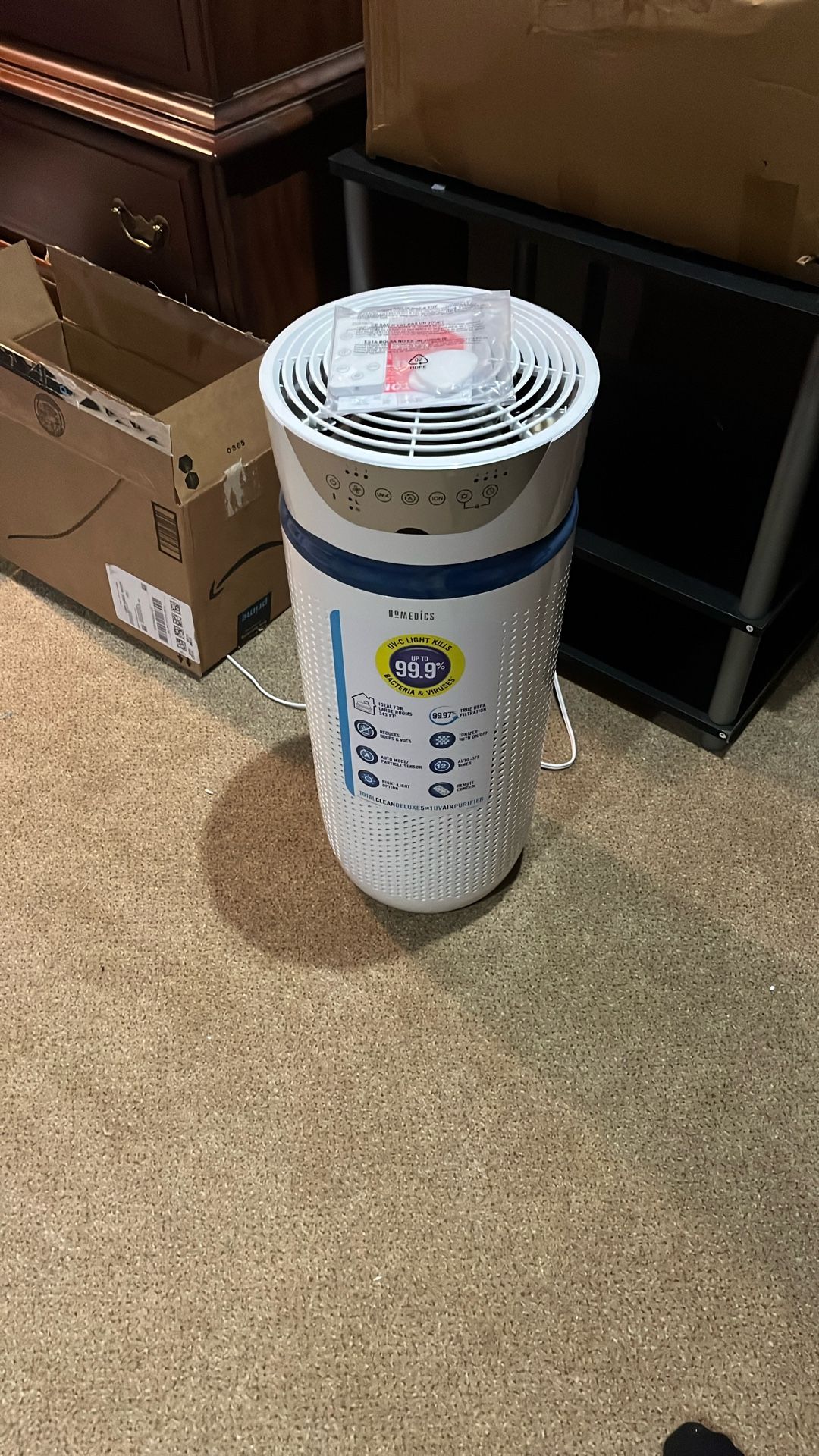 Homedics UV Air purifier