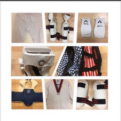 Martial Art Gear Set + Bag + Uniform 