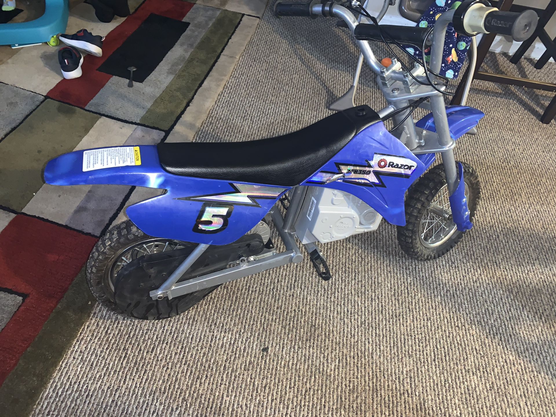 Razor 24v Dirt Rocket MX350 Electric Bike - Blue