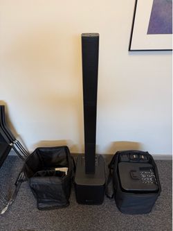 Rockville Titan Portable Array PA System – Set of 2 | Like New | Only Used Twice