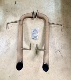 Nameless performance axleback exhaust for outback
